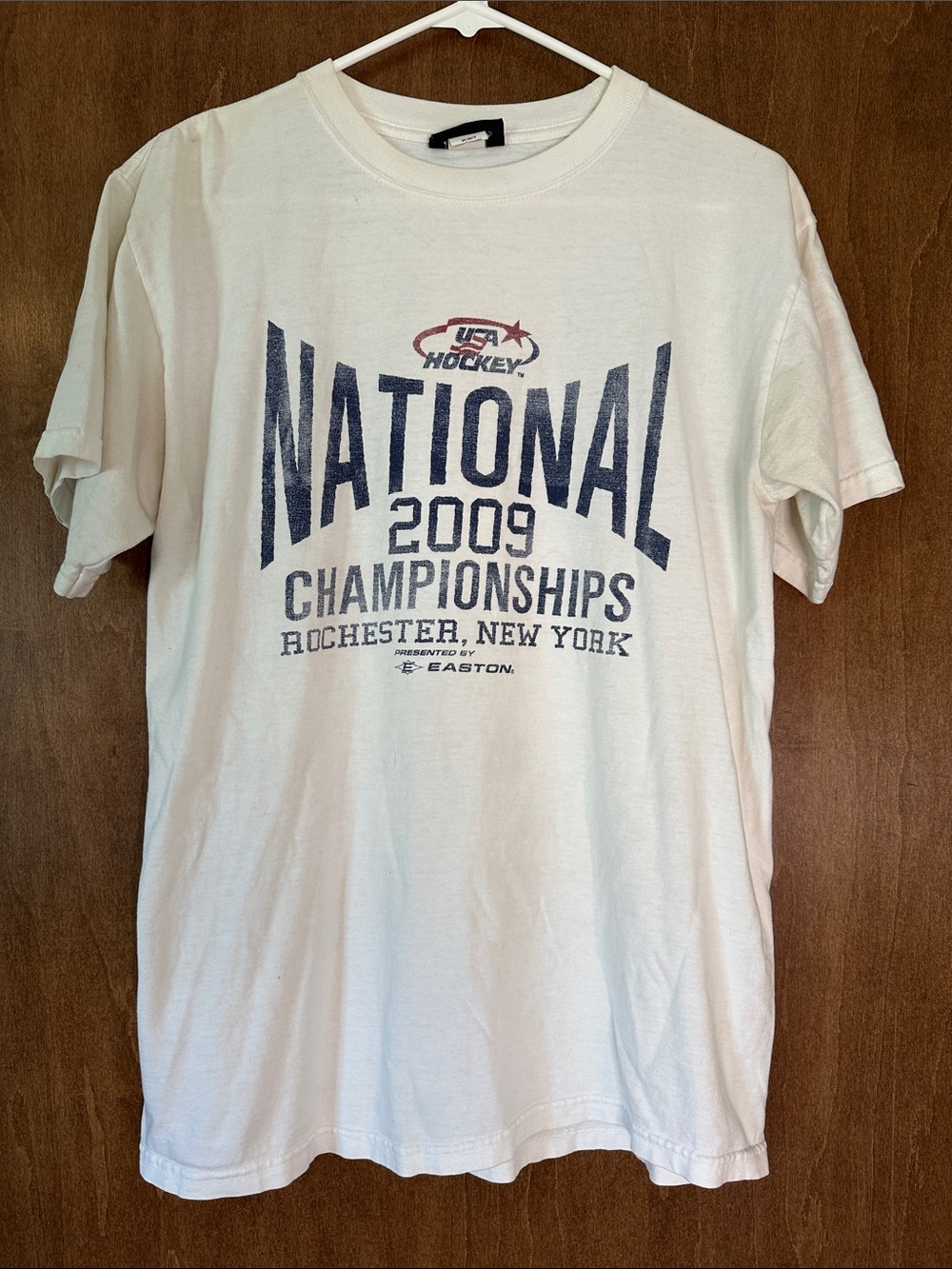 Easton White USA Hockey National 2009 Championships Tee